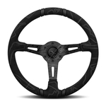 MOMO Ultra Black Edition Steering Wheel 350mm - Black Inserts