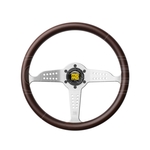 MOMO Grand Prix 350mm Mahogany Wood Street Steering Wheel