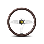 MOMO Super Grand Prix 350mm Mahogany Wood Street Steering Wheel