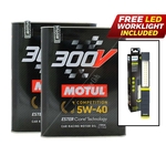 Motul 300V Competition 5W-40 Ester Core Technology Racing Car Engine Oil