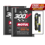 Motul 300V Power 0W-16 Ester Core Technology Car Engine Oil