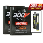 Motul 300V Power 0W-8 Ester Core Technology Car Engine Oil