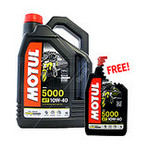 Motul 5000 4T 10w-40 HC-Tech Motorcycle Engine Oil