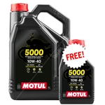 Motul 5000 4T 10w-40 HC-Tech Motorcycle Engine Oil