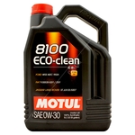 Motul 8100 Eco-Clean 0w-30 Fully Synthetic Car Engine Oil