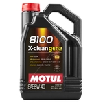 Motul 8100 X-Clean Gen2 5w-40 Fully Synthetic Car Engine Oil