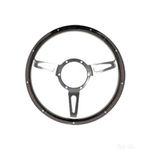 Mountney Classic 13 Inch Riveted Dark Woodrim Steering Wheel  (33SPCWD)