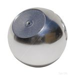 Ball Shaped Gear Knob, Badge Recess - GKBR - Universal Fitting by Mountney
