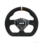250mm Alcantara Steering Wheel - Flat Bottomed - M Range M25X3663B - Mountney