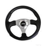 Mountney M Range 300mm Moulded Steering Wheel - Silver Centre (M30X3PS)