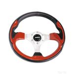 Mountney M Range 320mm Metallic Red Inset Steering Wheel (M32X3VV6S)