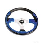 Mountney M Range 320mm Metallic Blue Inset Steering Wheel (M32X3VV7S)