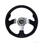 340mm Moulded Steering Wheel - Silver Centre - M Range M34M3PS - Mountney