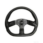 350mm Corsa D Moulded Steering Wheel - Flat Bottomed - M35X3PB - Mountney