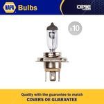 NAPA Halogen Bulb H4 12V 60/55W P43t Headlamp / Front Fog (NBU1472)