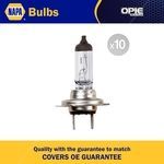 NAPA Halogen Bulb H7 12V 55W Px26d Headlamp / Front Fog (NBU1477)