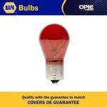 NAPA Auxiliary Red Halogen Bulb PR21W 12V 21W BAW15s (NBU2782)