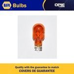 NAPA Auxiliary Amber Halogen Bulb 12V 21W W2.1 X 9.5d (NBU2921A)