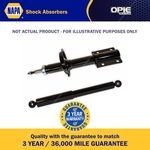NAPA Shock Absorbers Front (NSA1802) Fits: Toyota Auris Touring Sports VVTI 1.2
