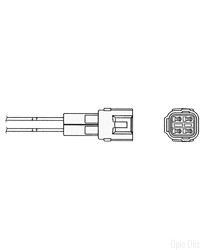 NTK Lambda Sensor / O2 Sensor (NGK 0008) - OZA591-UB2