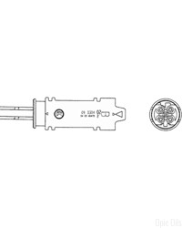 NTK Lambda Sensor / O2 Sensor (NGK 0053) - OZA522-BM1