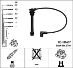 NGK Ignition Cable Kit RC-HD407 (NGK0709)
