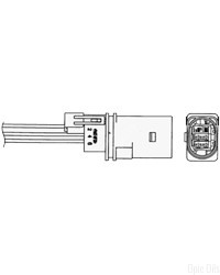 NTK Lambda Sensor / O2 Sensor (NGK 1477) - UAA0004-VW001