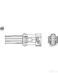 NTK Lambda Sensor / O2 Sensor (NGK 1577) - OZA457-EE8