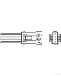 NTK Lambda Sensor / O2 Sensor (NGK 1891) - OZA531-GM16