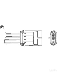 NTK Lambda Sensor / O2 Sensor (NGK 1938) - OTA7N-5A2