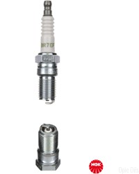 NGK BR7EF (3346) - Standard Spark Plug / Sparkplug - 5kOhm Resistor
