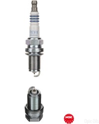 NGK BKR7EVX (3544) - Laser Platinum Spark Plug / Sparkplug