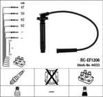 NGK Ignition Cable Kit RC-EF1206 (NGK44333)
