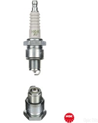 NGK BPZ8H-N-10 (4495) - Standard Spark Plug / Sparkplug - Projected Centre Electrode