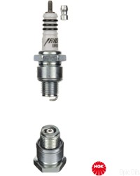 NGK BR8HIX (7001) - Iridium IX Spark Plug / Sparkplug - Taper Cut Ground Electrode