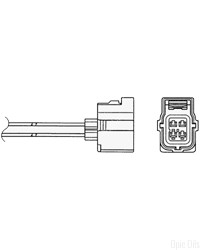 NTK Lambda Sensor / O2 Sensor (NGK 90748) - OZA668-EE29