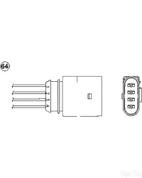 NGK Lambda Sensor / O2 Sensor (NGK 97234) - OZA864-EE9