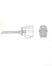 NTK Lambda Sensor / O2 Sensor (NGK 9368) - OZA495-F10