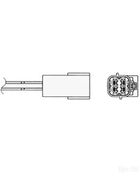 NTK Lambda Sensor / O2 Sensor (NGK 94732) - OZA554-N9