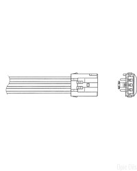 NTK Lambda Sensor / O2 Sensor (NGK 97378) - OZA670-EE23