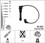 NGK Ignition Cable Kit RC-ZE21 (NGK9856)