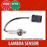 NTK Lambda Sensor / O2 Sensor For Dacia Renault (NGK 91625) - OZA851-EE38