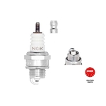NGK BPM6A (7021) - Standard Spark Plug / Sparkplug - Projected Centre Electrode