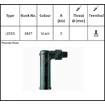 NGK Motorcycle Resistor Spark Plug Cap / Cover L05EA (6667)