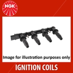 NGK U6051 Ignition Coil (49026) Fits Saab