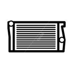 NRF Engine Cooling Radiator (550410)