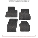 Premium Tailored Car Floor Mats (Fits: Ford Ford C-Max 2011 onwards) Set of 4