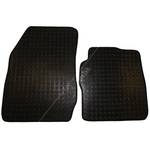 Tailored Rubber Mat Set Fits: Ford Transit Courier (2014 Onwards)