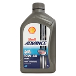 Shell Advance Ultra 4T 10w-40 Performance Synthetic Bike Engine Oil