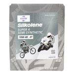Silkolene Super 4 10w-40 semi-synthetic 4-Stroke Motorbike Oil